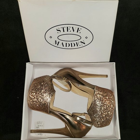 Champagne Steve Madden stilettos - Picture 4 of 4
